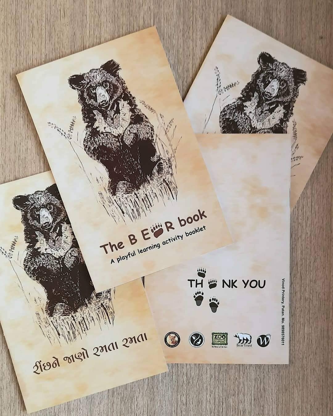 Sloth bear_M ursinus_Gujarat India_bear education material_N Dharaiya